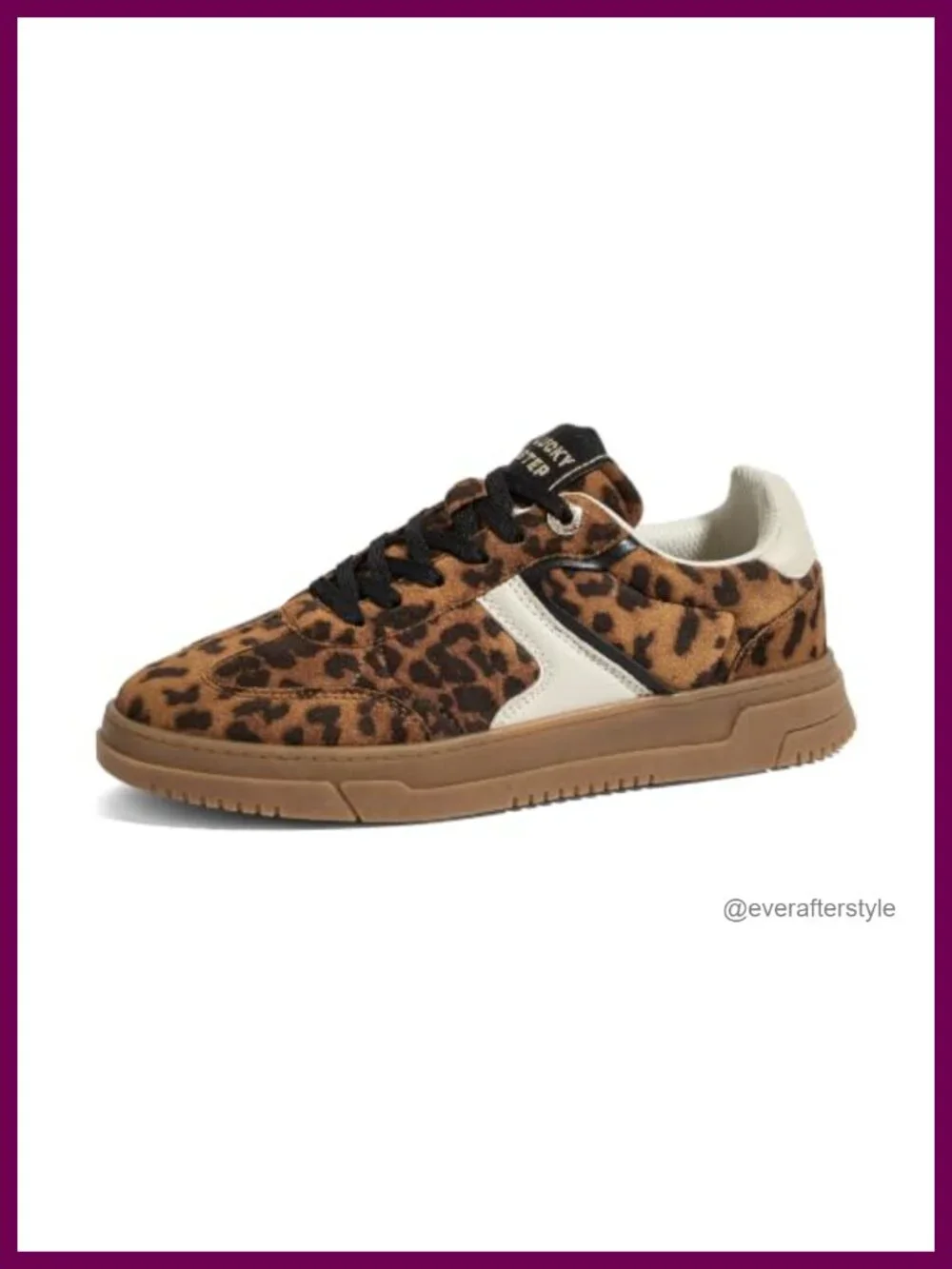 Platform Sneakers Thick Sole Lace-Up Comfortable Walking Shoes
